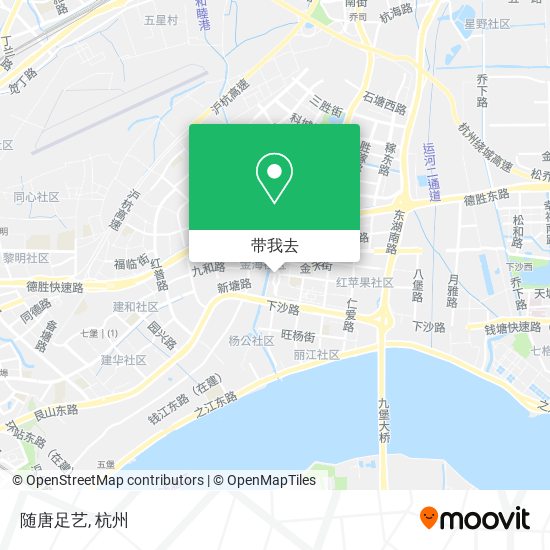 随唐足艺地图