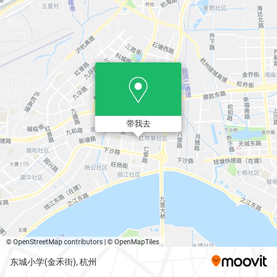 东城小学(金禾街)地图