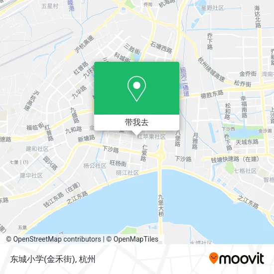 东城小学(金禾街)地图