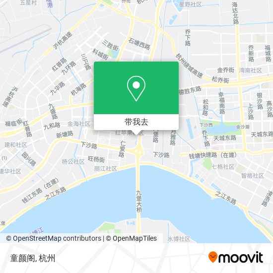 童颜阁地图