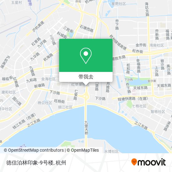 德信泊林印象-9号楼地图