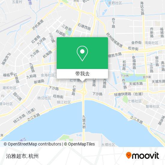 泊雅超市地图