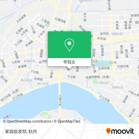 家园批发部地图