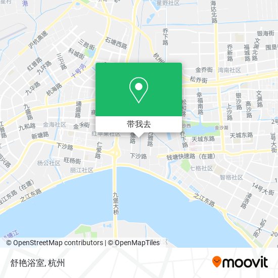 舒艳浴室地图