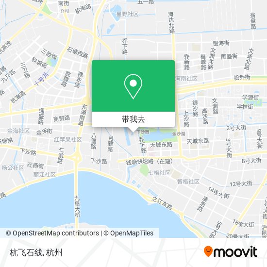 杭飞石线地图