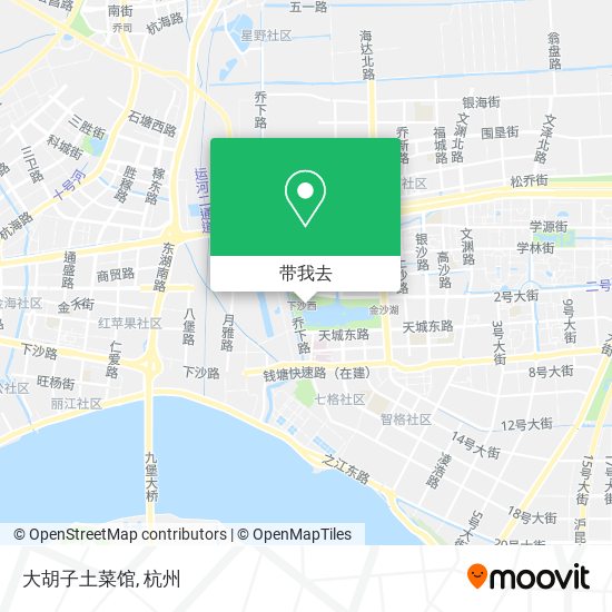 大胡子土菜馆地图