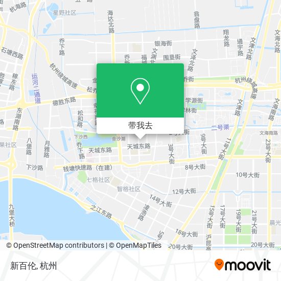 新百伦地图