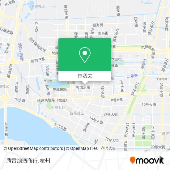 腾雷烟酒商行地图