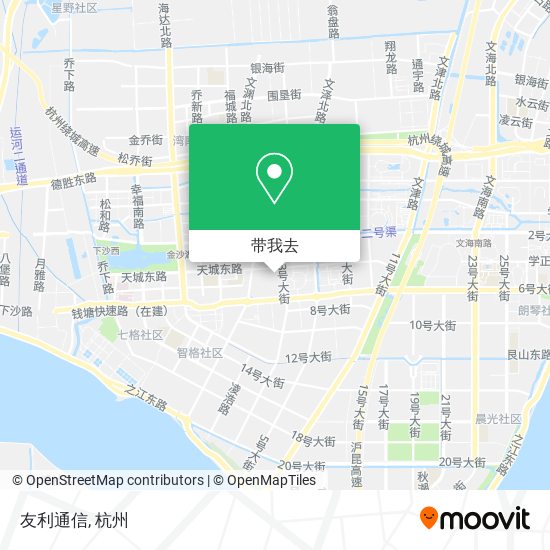 友利通信地图