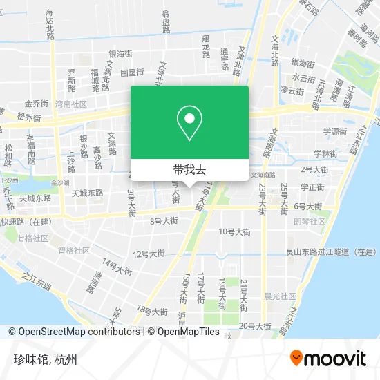 珍味馆地图