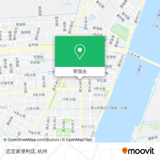恋宜家便利店地图