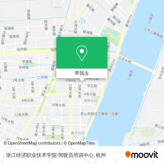 浙江经济职业技术学院-驾驶员培训中心地图