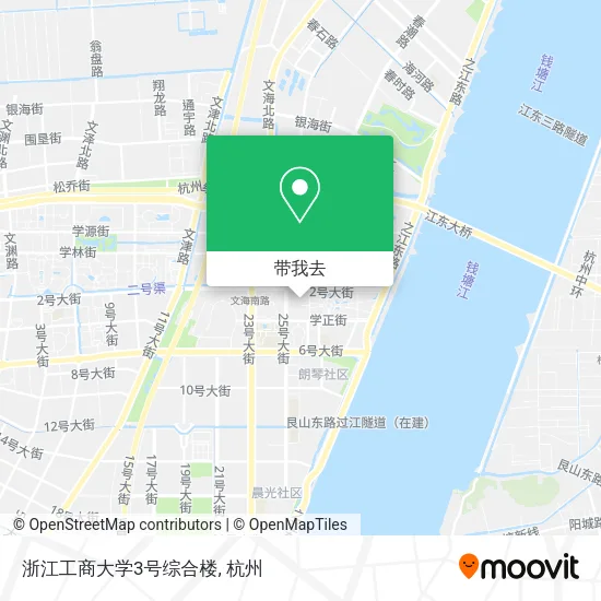 浙江工商大学3号综合楼地图