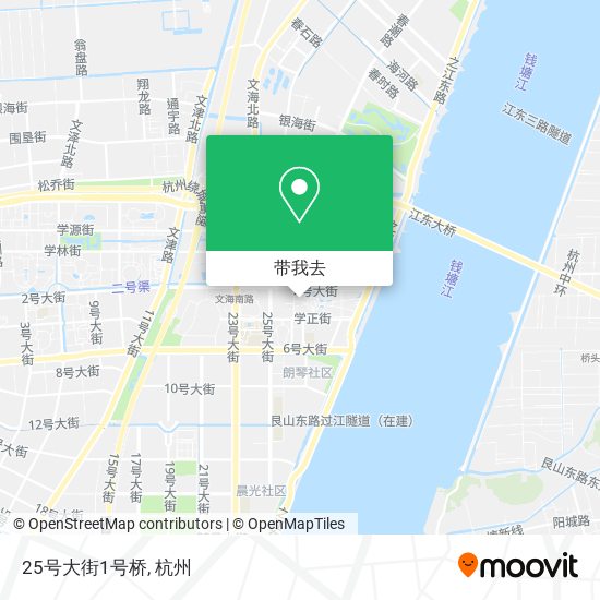 25号大街1号桥地图