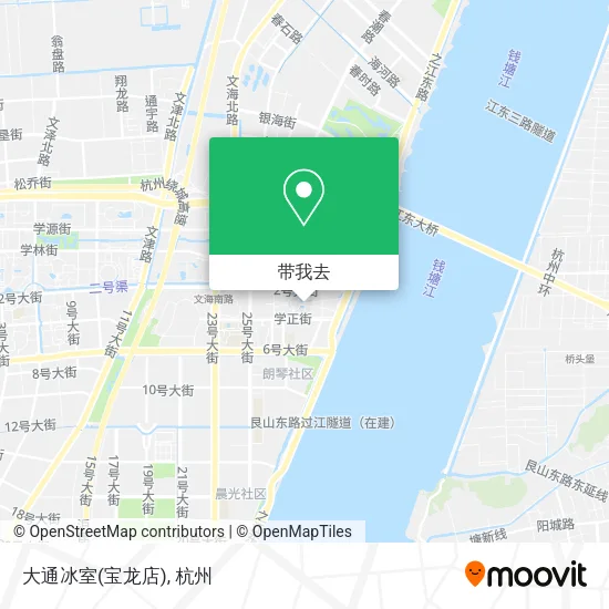 大通冰室(宝龙店)地图