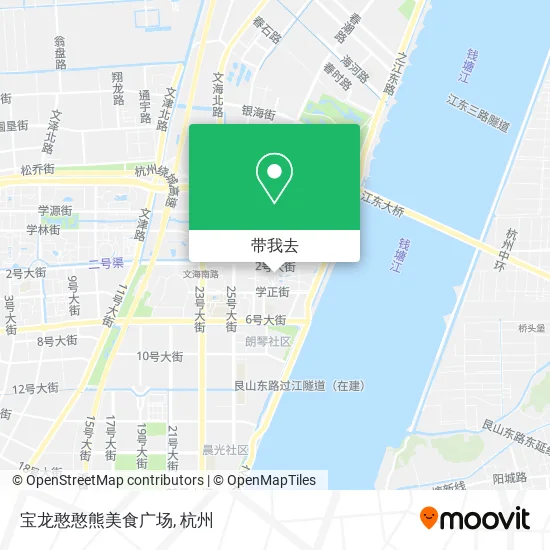 宝龙憨憨熊美食广场地图