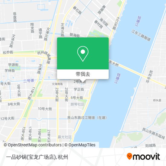 一品砂锅(宝龙广场店)地图