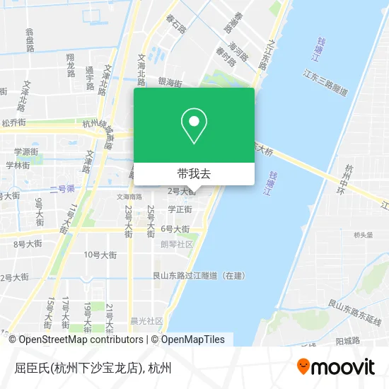 屈臣氏(杭州下沙宝龙店)地图