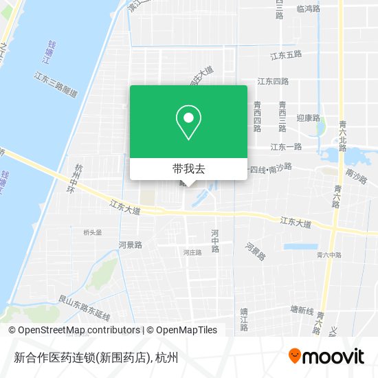 新合作医药连锁(新围药店)地图