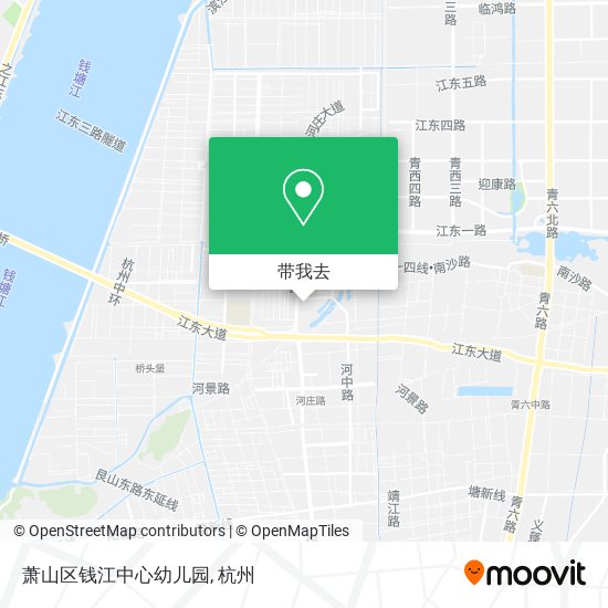 萧山区钱江中心幼儿园地图