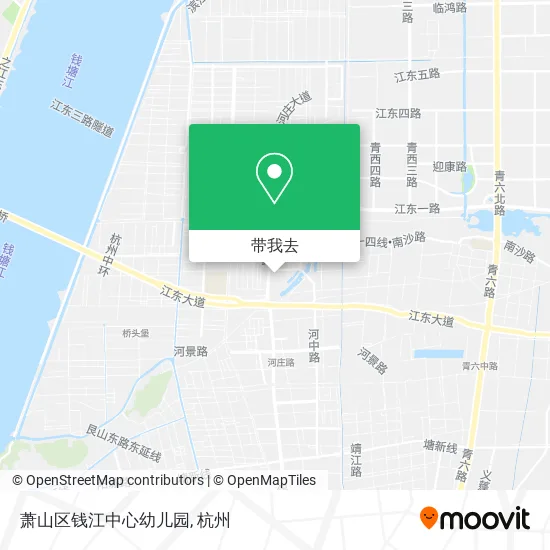 萧山区钱江中心幼儿园地图
