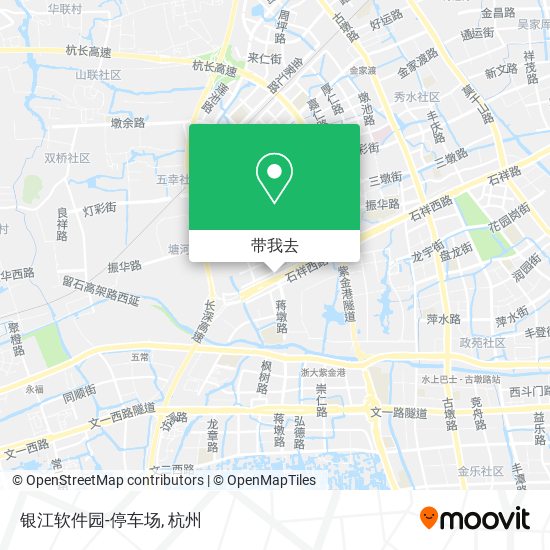 银江软件园-停车场地图