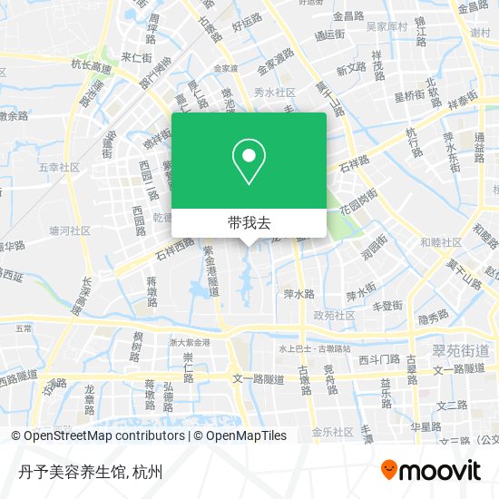丹予美容养生馆地图