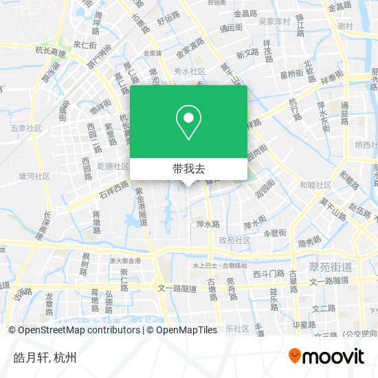 皓月轩地图