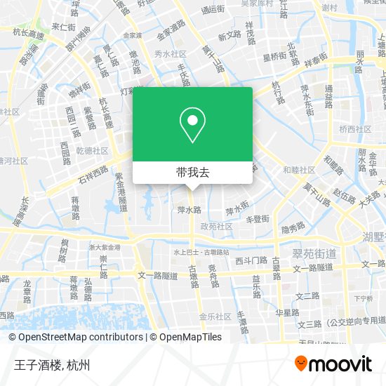 王子酒楼地图