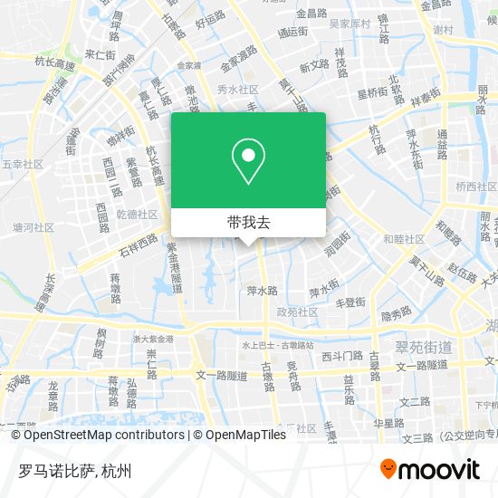 罗马诺比萨地图