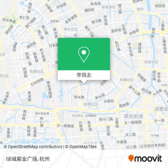 绿城紫金广场地图