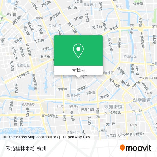 禾范桂林米粉地图