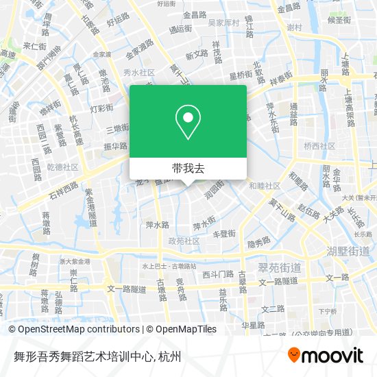 舞形吾秀舞蹈艺术培训中心地图