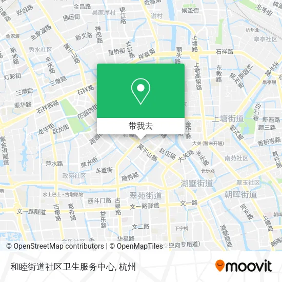 和睦街道社区卫生服务中心地图