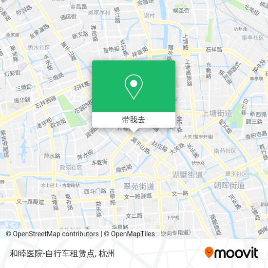 和睦医院-自行车租赁点地图