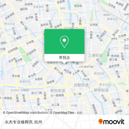 永杰专业修脚房地图