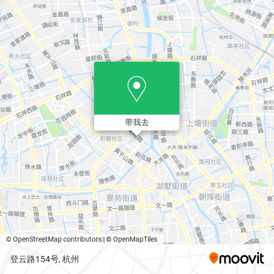登云路154号地图
