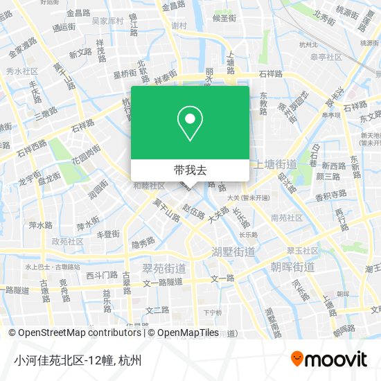 小河佳苑北区-12幢地图