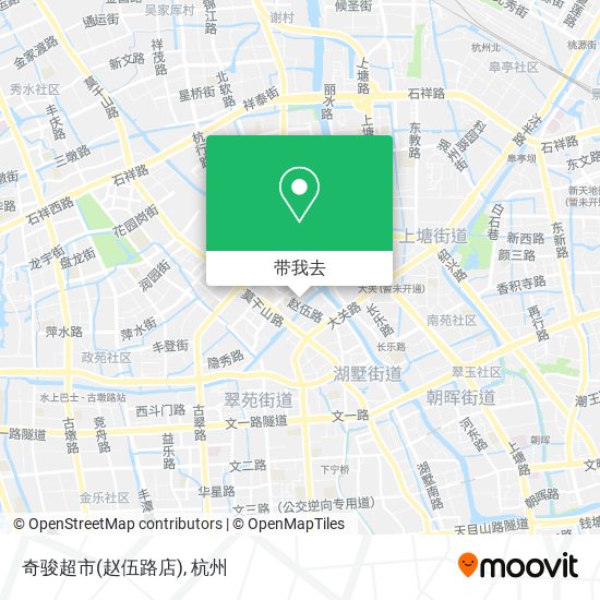 奇骏超市(赵伍路店)地图