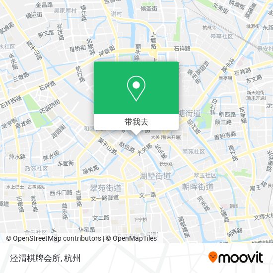 泾渭棋牌会所地图