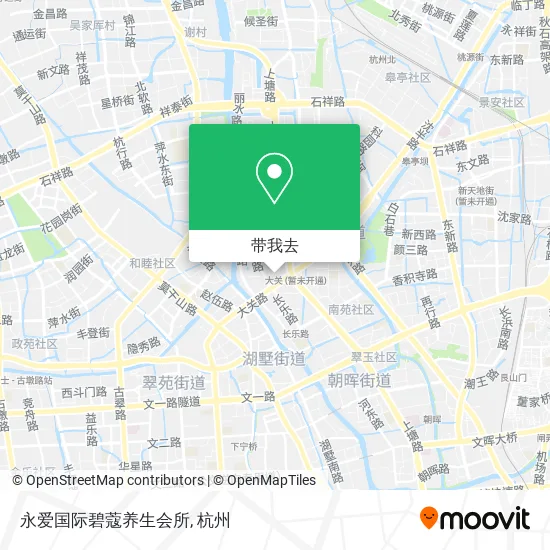 永爱国际碧蔻养生会所地图