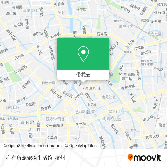 心有所宠宠物生活馆地图