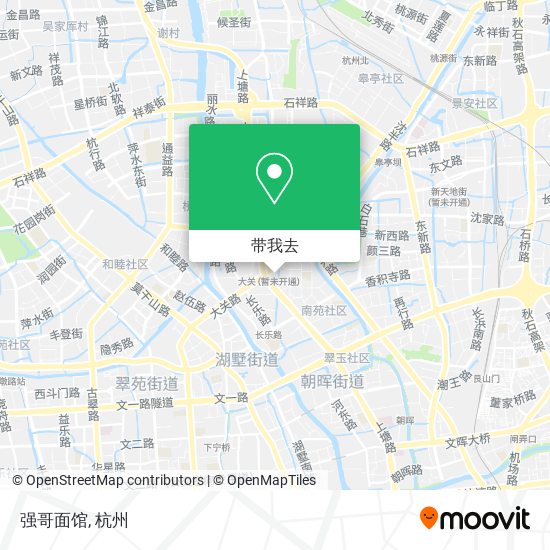 强哥面馆地图