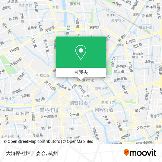大浒路社区居委会地图