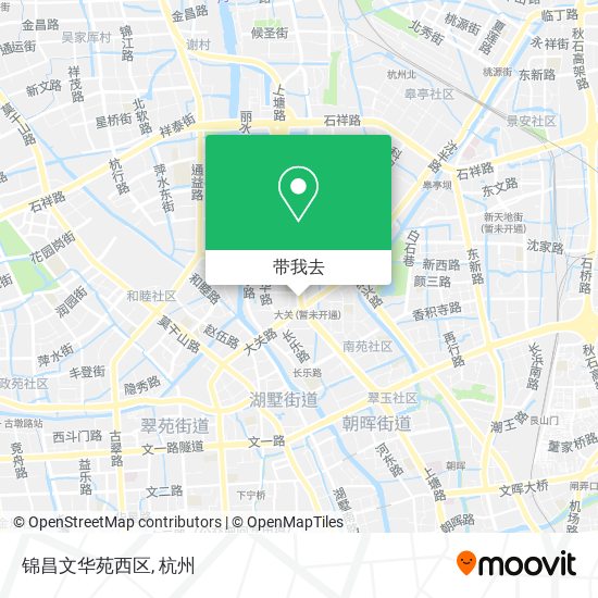 锦昌文华苑西区地图