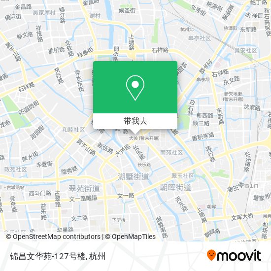 锦昌文华苑-127号楼地图
