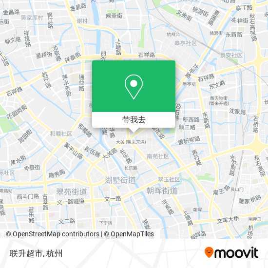 联升超市地图