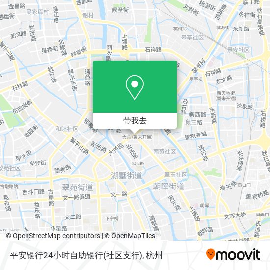 平安银行24小时自助银行(社区支行)地图