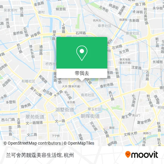 兰可舍芮靓蔻美容生活馆地图