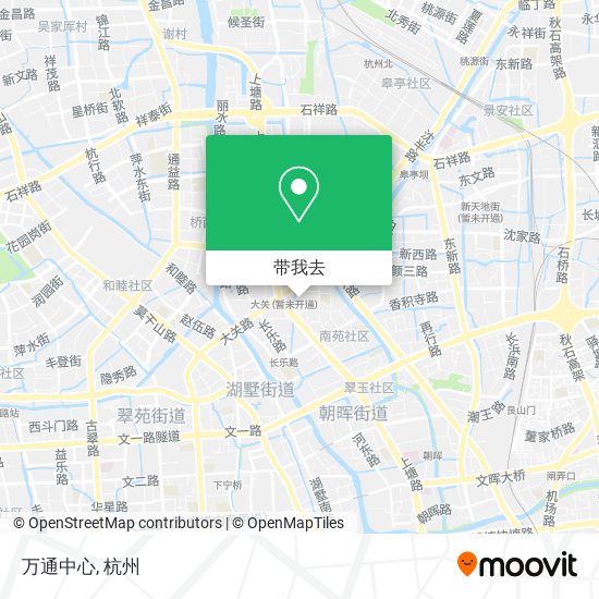 万通中心地图